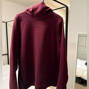 Men’s Nike funnel neck, hooded sweatshirt